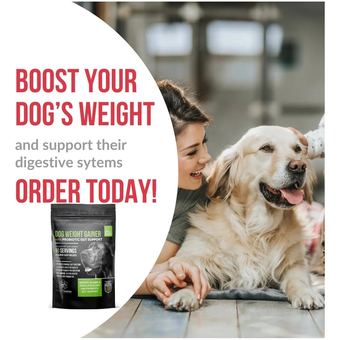 Ganador De Peso Para Perros Con Probióticos Soporte Intestinal Suplemento Proteico