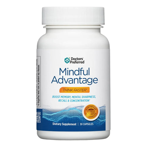 Suplemento Cerebral Mindful Advantage Mejora Memoria Concentracion 30 Capsulas