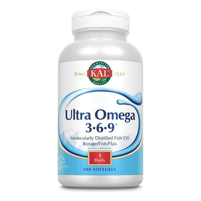 Aceite De Pescado Linaza Borraja Omega 3 6 9 1200mg 200 Capsulas Piel Cabello Corazon