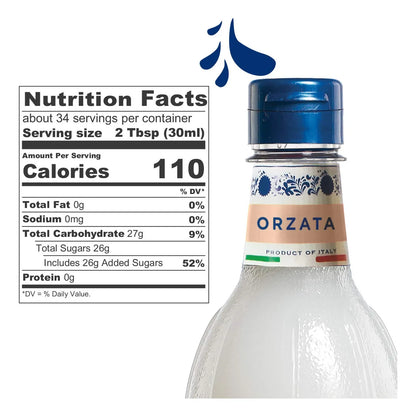 Sirope Orgeat Italiano 1 Litro Sabores Auténticos Desde 1915