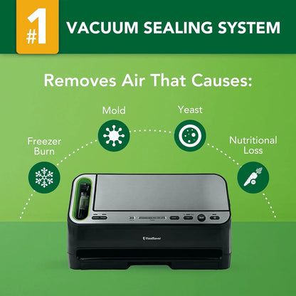 Máquina Envasadora Al Vacío 2 En 1 Foodsaver V4400 Con Detección Automática