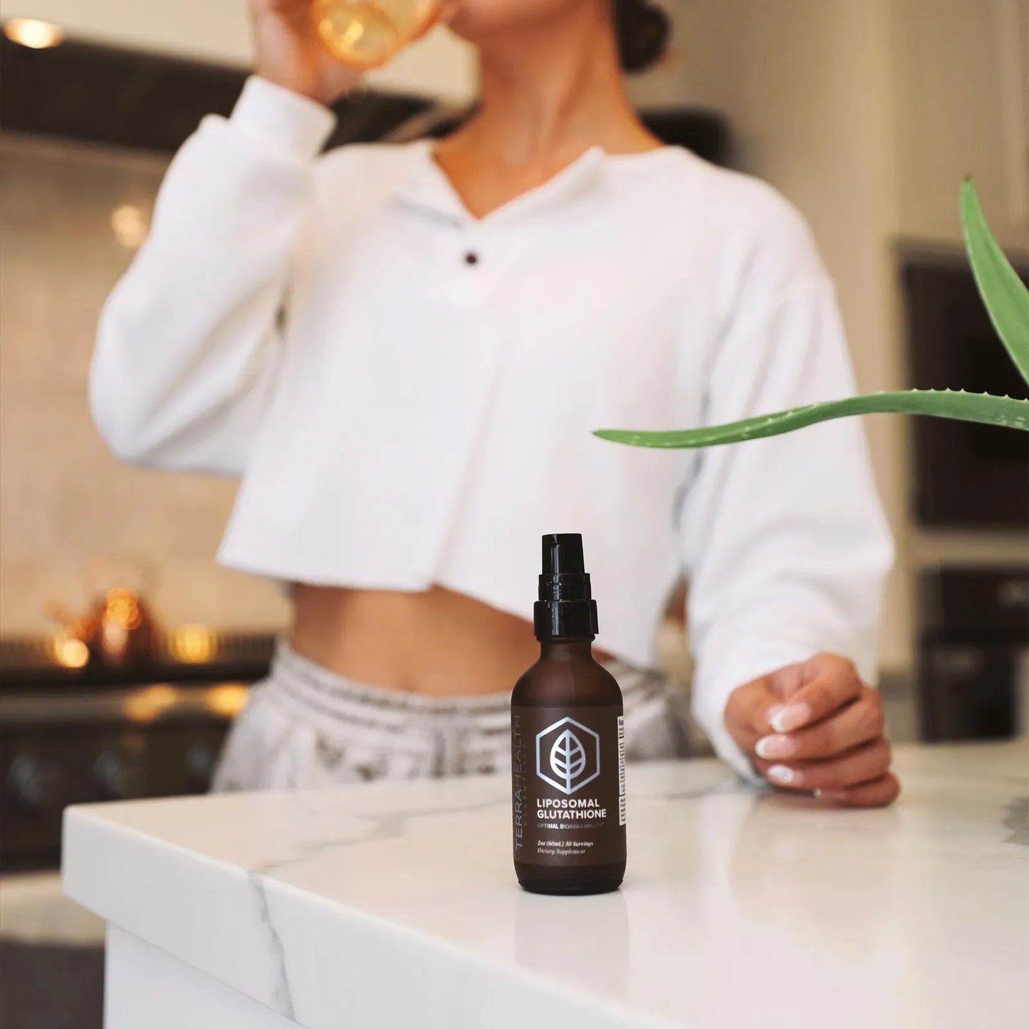 Glutatión Liposomal Antioxidante Desintoxicación Hepática 1 Paquete 30 Días
