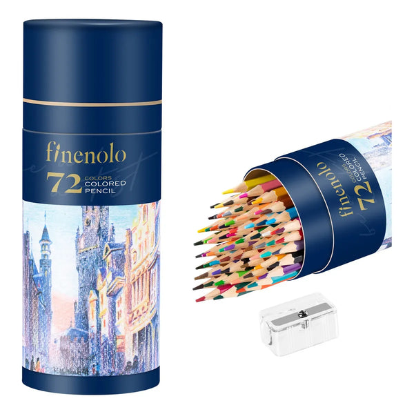 72 Lápices De Colores Profesionales Núcleo Suave Para Artistas Y Niños