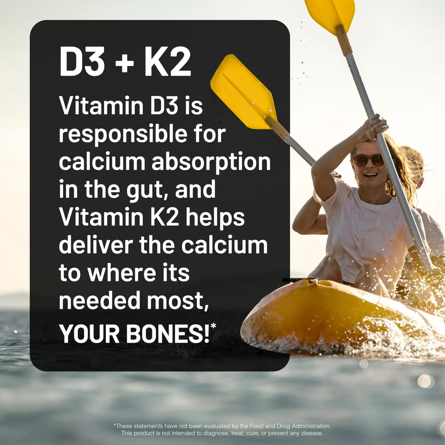 Vitamina D3 10000 Ui Con K2 200 Mcg Aceite De Coco Orgánico 30 Cápsulas