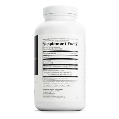Omega 3 Con Vitamina D3 Sabor Limón Soporte Articular E Inmunológico