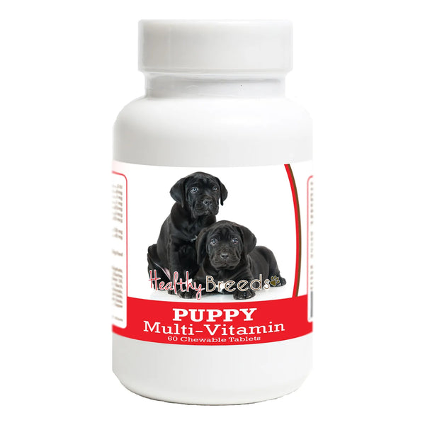 Tabletas Multivitamínicas Para Cachorros Cane Corso 60 Unidades - Nutrición Completa Para Tu Mascota