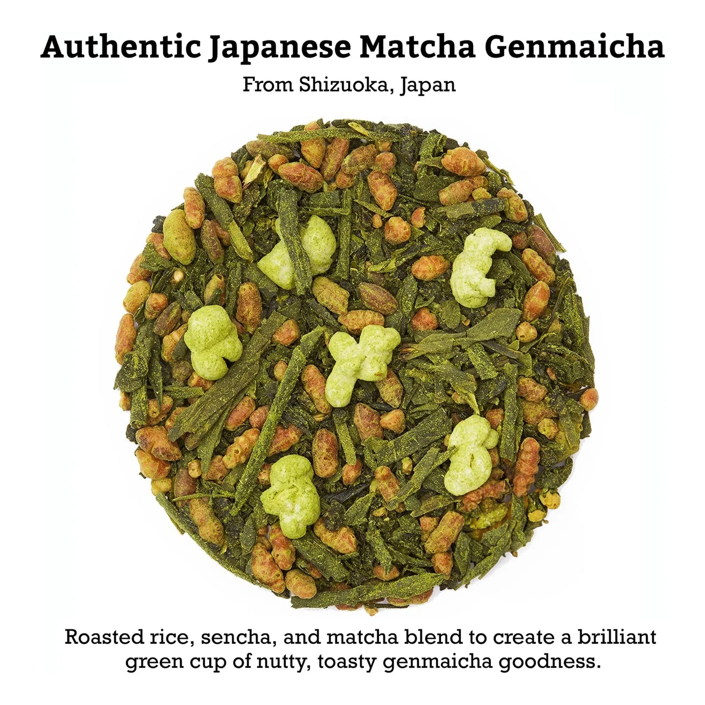 Té Verde Japonés Matcha Genmaicha Hoja Suelta 100g Importado