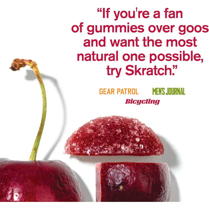Gomitas Energéticas Skratch Labs Sabor Frambuesa Paquete X10 Sin Gluten Vegano