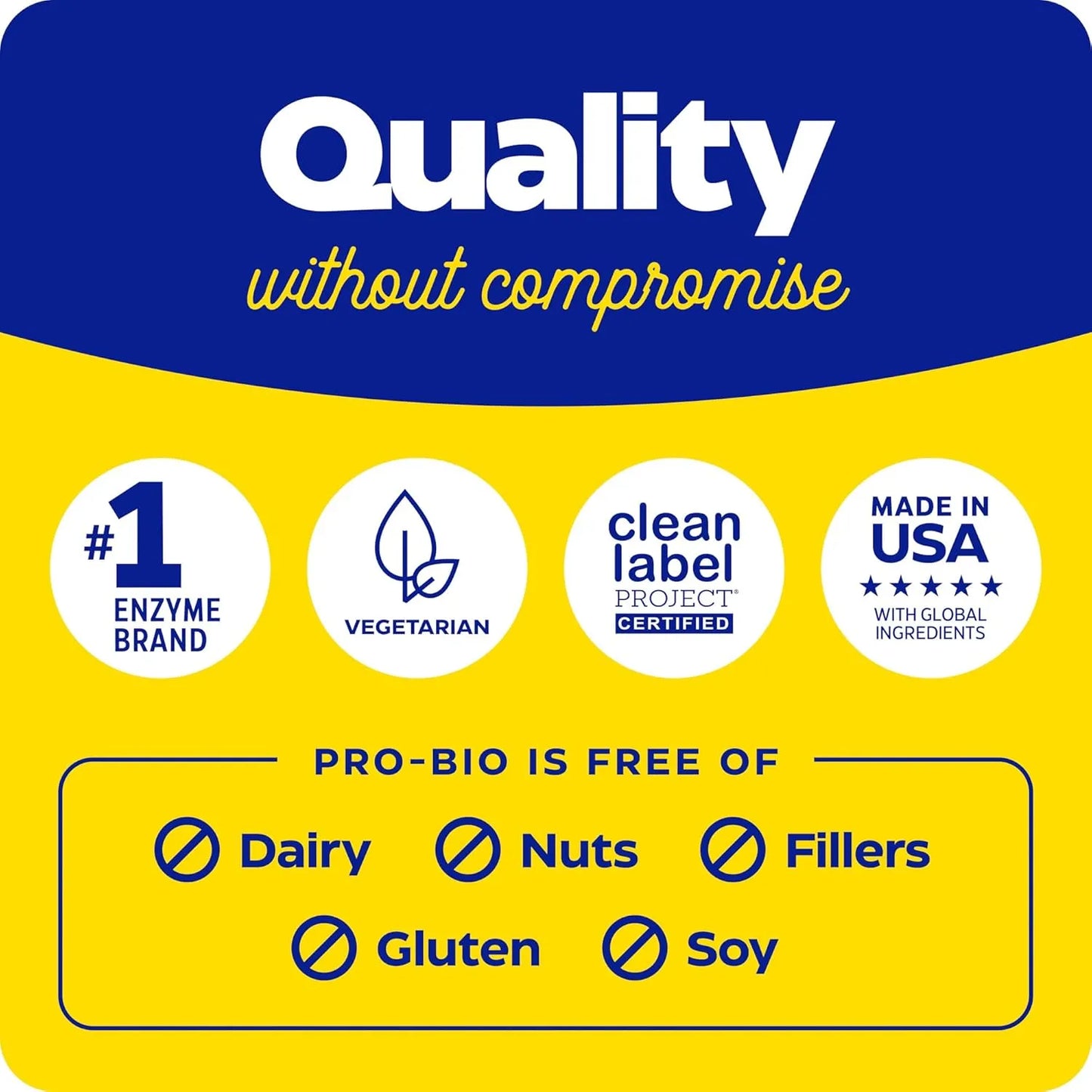 Probiótico 10 Mil Millones UFC Para Digestión Saludable 120 Cápsulas