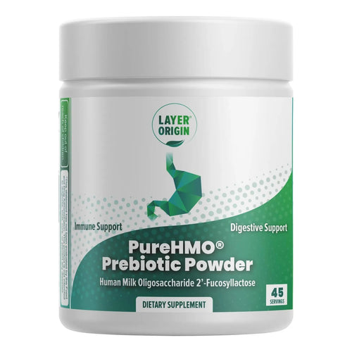 Polvo Prebiótico HMO Leche Humana 200MM Probióticos Por Cuchara Salud Intestinal