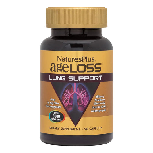 Soporte Pulmonar Natural 90 Cápsulas Antioxidantes Y Energía