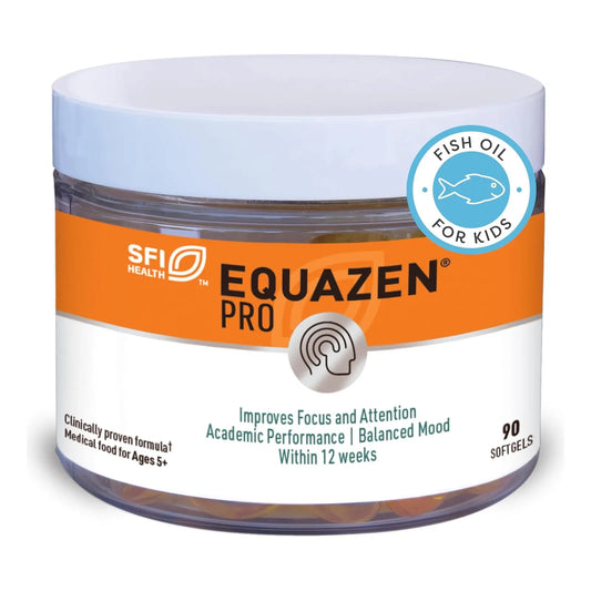 Equazen PRO Aceite De Pescado Para Niños Mejora Concentración Y Aprendizaje