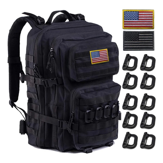 Mochila Táctica Militar Molle Mejorada Impermeable 40L R.SASR Resistente Y Espaciosa