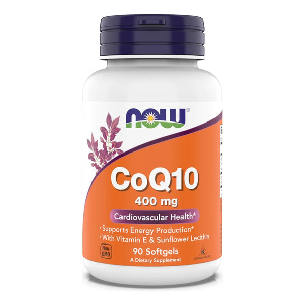 Coq10 400 Mg Grado Farmacéutico Fermentación 90 Cápsulas Blandas