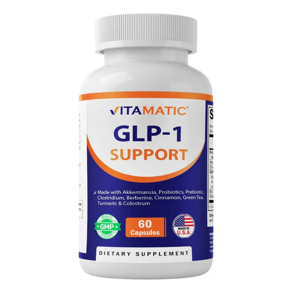 GLP 1 Support Suplemento Para Hombres Y Mujeres 60 Capsulas Con Akkermansia Probióticos Y Berberina