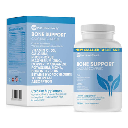 Suplemento De Calcio Citrato E Hidroxiapatita 1000 Mg Para Huesos Fuertes Con Vitamina D3 Y K2 180 Tabletas