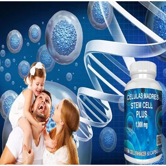 Capsulas Algas Verde Azul Antienvejecimiento 4 Celulas Madres 240 Unidades