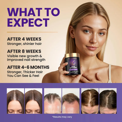 Vitaminas Cabello Piel Uñas Con Biotina Colágeno Queratina Probióticos
