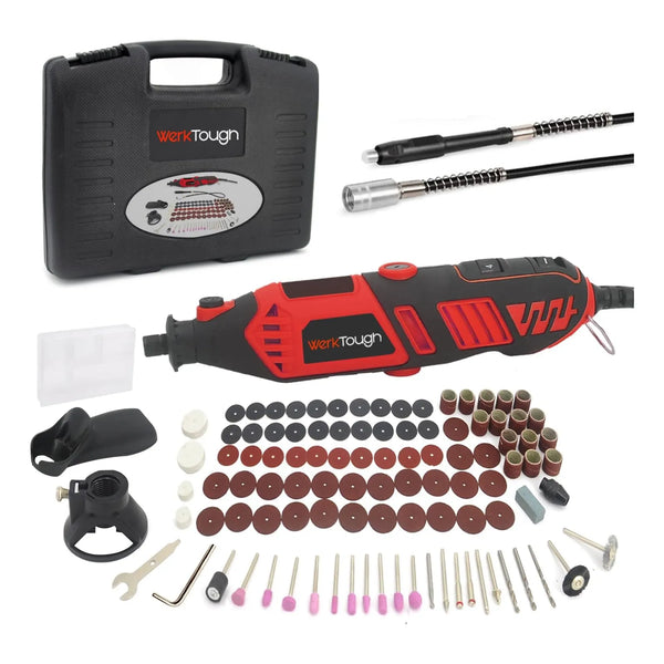 Kit Herramienta Rotativa Werktough 170W 100 Accesorios Envio Gratis