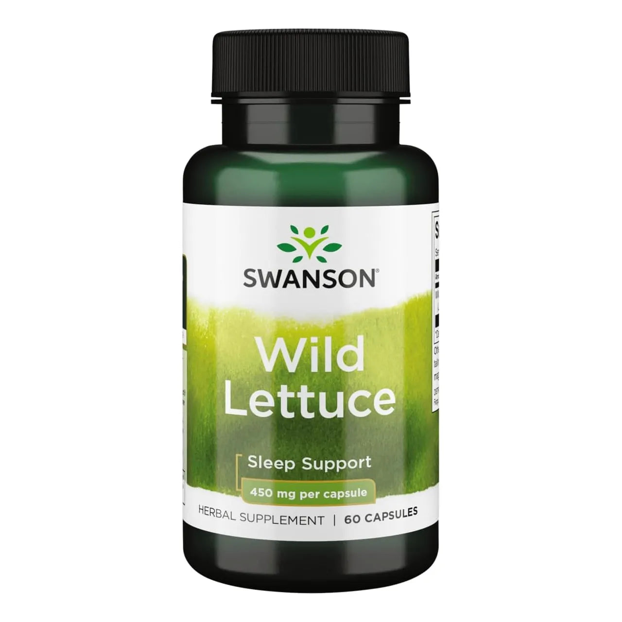 Suplemento Lechuga Silvestre Espectro Completo 450mg 60 Capsulas Sueño Profundo