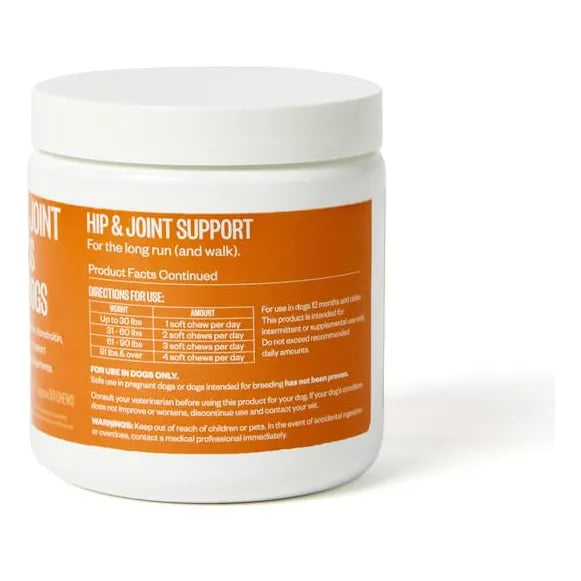 Zoomies Glucosamina Y Condroitina Suplemento Articular Para Perros 60 Masticables