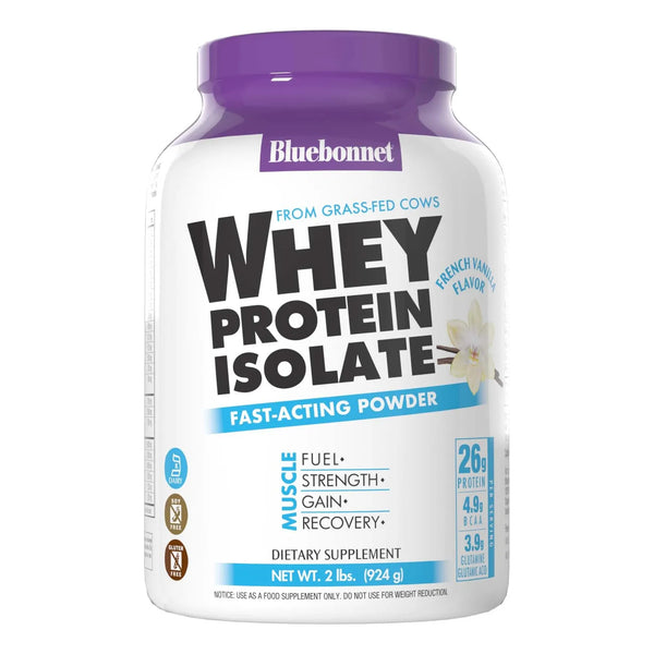 Proteina Whey Isolate 100 Natural 454g Crecimiento Muscular Sin Aditivos
