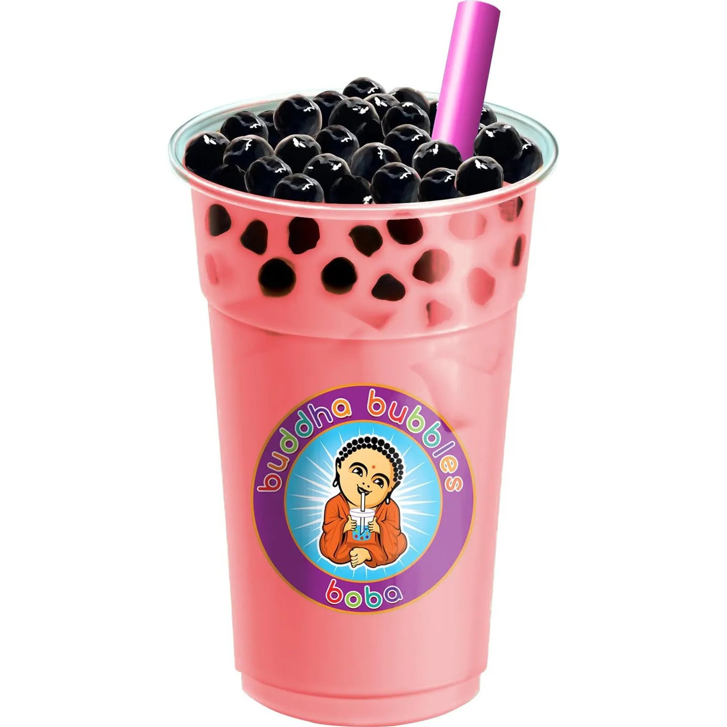 Mezcla De Bebida De Té Boba Crema Fresa 1 Kilo Sabor Auténtico Y Fácil Preparación