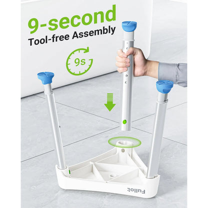 Silla De Ducha Triangular Ajustable 400 Lbs Antideslizante Para Adultos Mayores