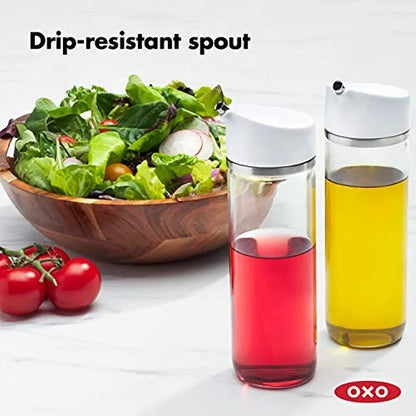 Dispensador De Aceite Y Vinagre OXO Good Grips Vidrio Precisión Sin Goteo
