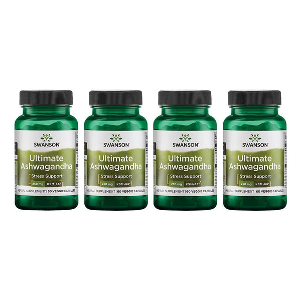 Ashwagandha KSM 66 Suplemento Natural Para Estrés Y Relajación 60 Cápsulas