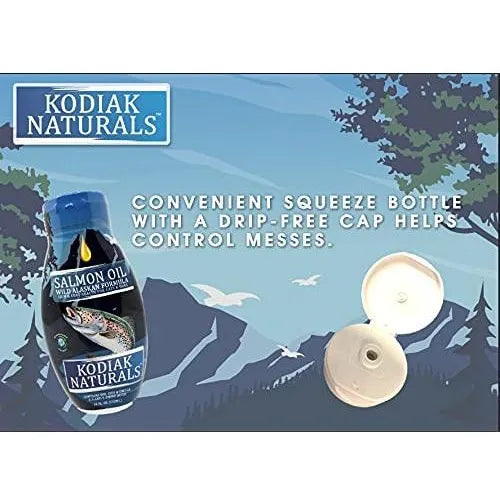 Aceite De Salmón Salvaje De Alaska 18 Oz Para Perros Y Gatos Piel Y Articulaciones