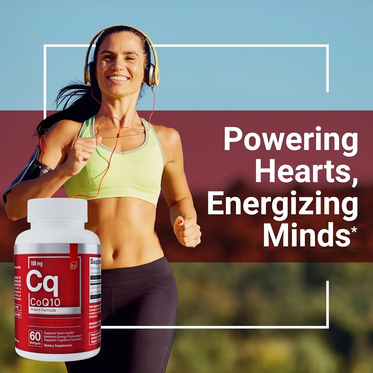 Capsulas Blandas Coq10 100 Mg Soporte Cardiovascular Y Cerebral 60 Unidades