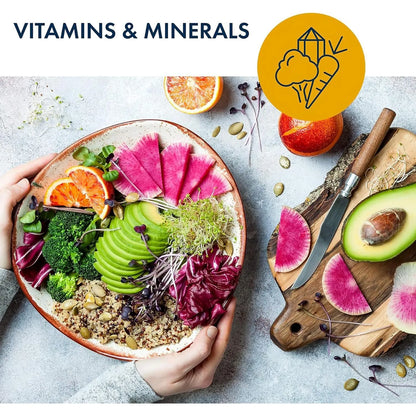 Vitamina Mineral En Polvo Multivitaminico Sin Hierro Con Vitaminas B Activas Y Minerales Quelados