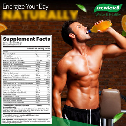 Mezcla Multivitamínica Dr Nicks Para Salud Bucal Y Energía Natural