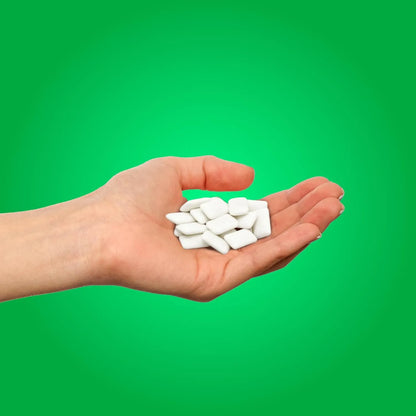 Pu Chicle Menta Verde 100 Xilitol 55 Und X 6 Paquetes Sabor Intenso Y Saludable