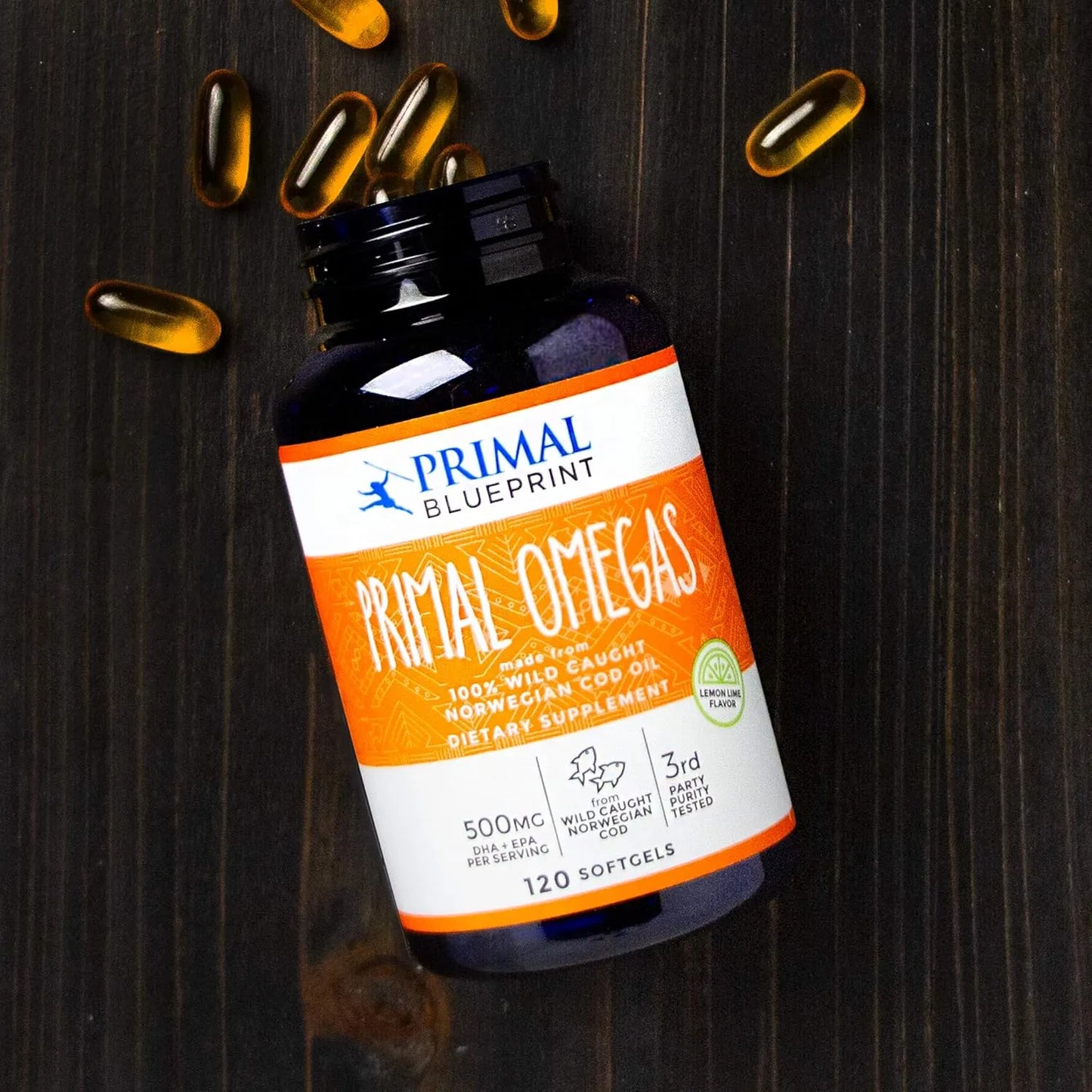 Aceites Esenciales Omega 3 120 Capsulas Suplemento Diario EPA DHA