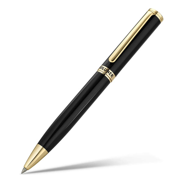 Bolígrafo De Gel Lujo Acabado Oro 24 Quilates Laca Piano Neg