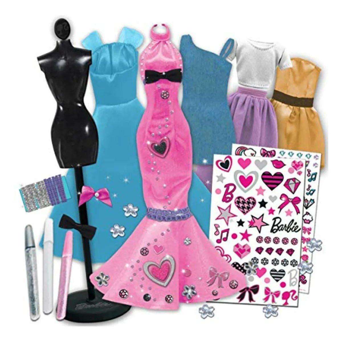 Juego De Diseño De Moda Barbie Set Creativo Para Jugar Y Crear