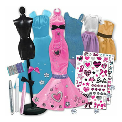 Juego De Diseño De Moda Barbie Set Creativo Para Jugar Y Crear