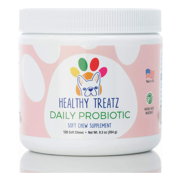 Masticables Probióticos Para Perros Con Enzimas Naturales Alivio Digestivo Y Sistema Inmune