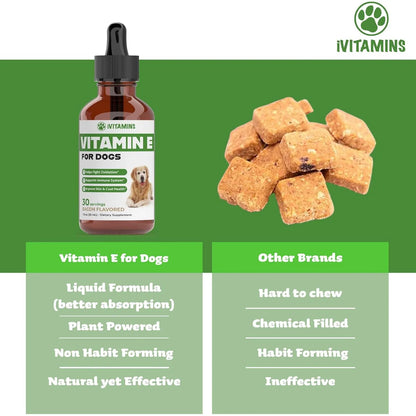 Vitamina E Natural Para Perros Aceite Antioxidante 100ml Sabor Tocino Importado
