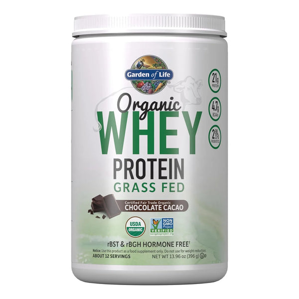 Proteina En Polvo Organica Sabor Chocolate 500 G Recuperacion Muscular