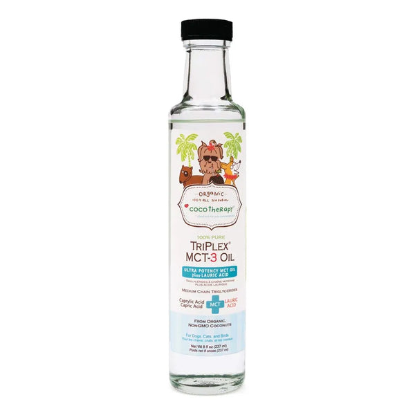Aceite Triplex Mct3 100 Puro Natural 240ml Sin Omg Energia Para Mascotas