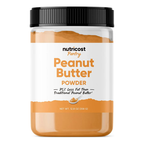 Mantequilla De Mani En Polvo Natural Sin Azucar Añadida 360g Nutricost Proteina