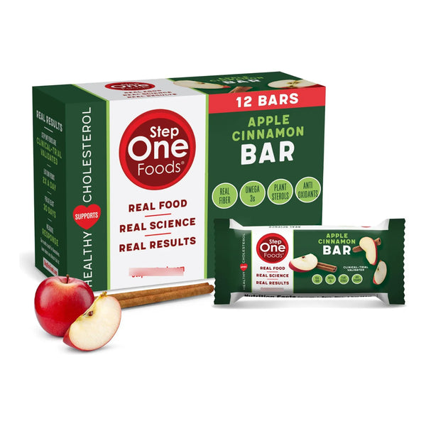 Barras De Granola Manzana Canela Saludables Para El Corazón 12 Unidades