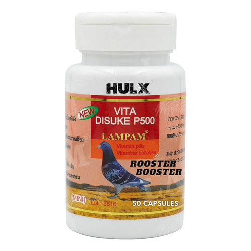 Vita Disuke P500 Tabletas Extracto Hierbas Potenciador Energia Aves Gallos Competencia