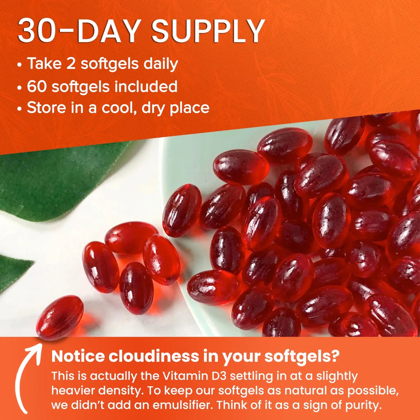 Cápsulas Omega 7 Plus Con Aceite De Espino Amarillo Y Vitamina D3 60 Unidades