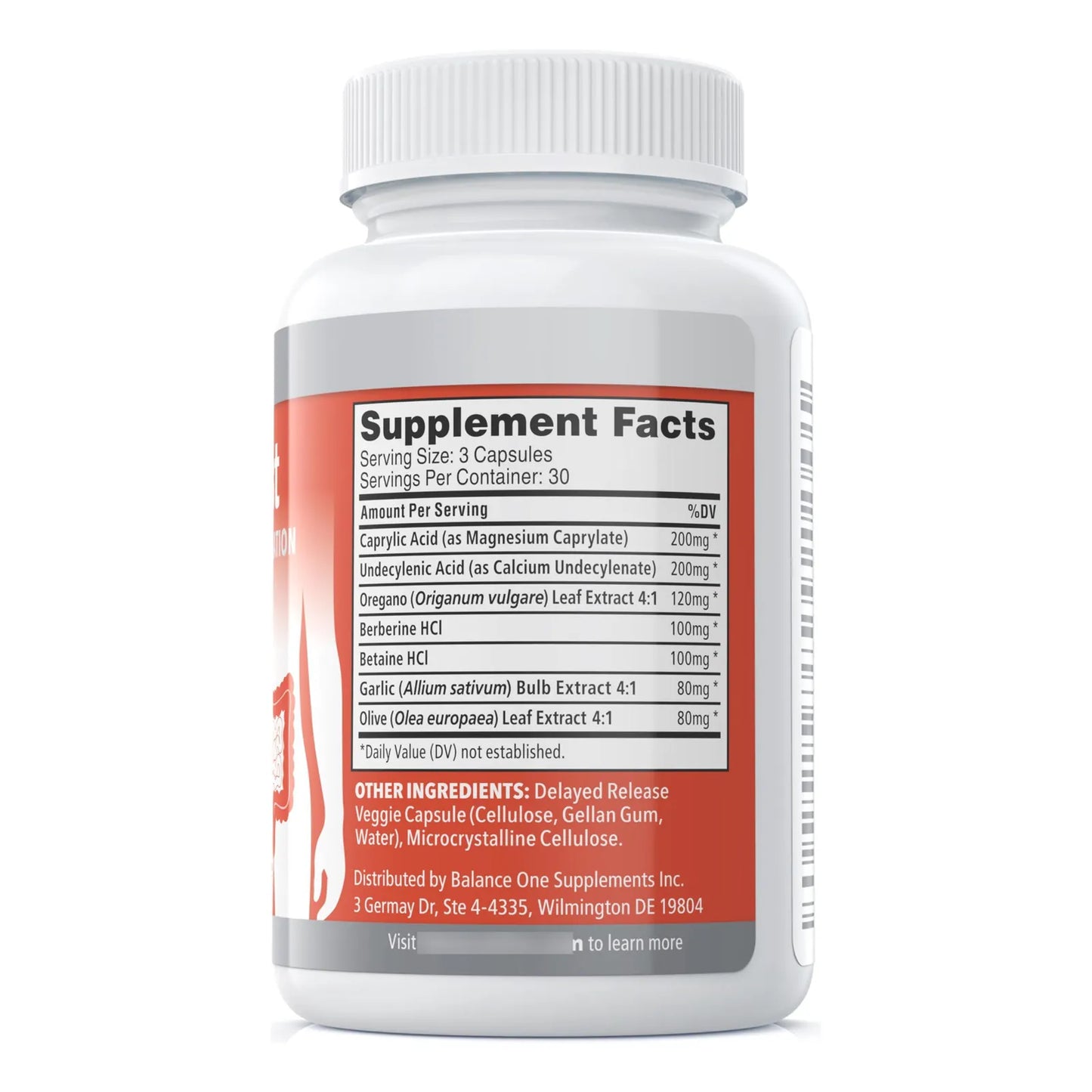 CandAssist Balance De Flora Intestinal Capsulas Liberacion Retardada Vegano Sin OMG