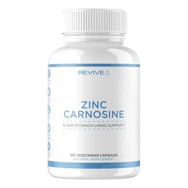 Carnosina De Zinc Soporte Gastrointestinal 120 Cápsulas Vegetarianas