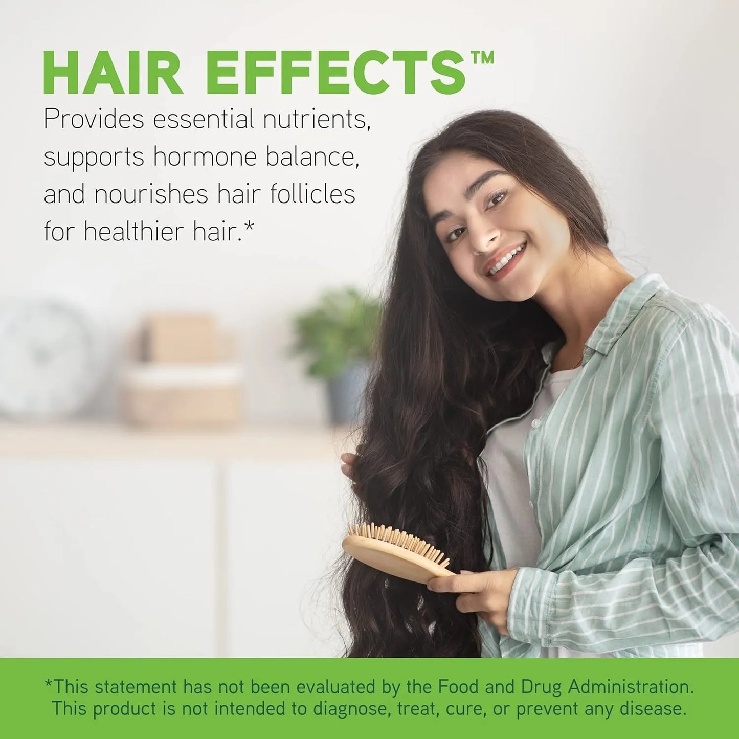Suplemento Capilar DAVINCI Labs Hair Effects Con Biotina Zinc Y Cobre Para Cabello Fuerte